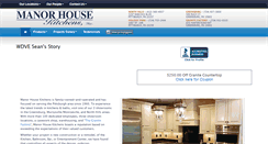 Desktop Screenshot of manorhousekitchens.com